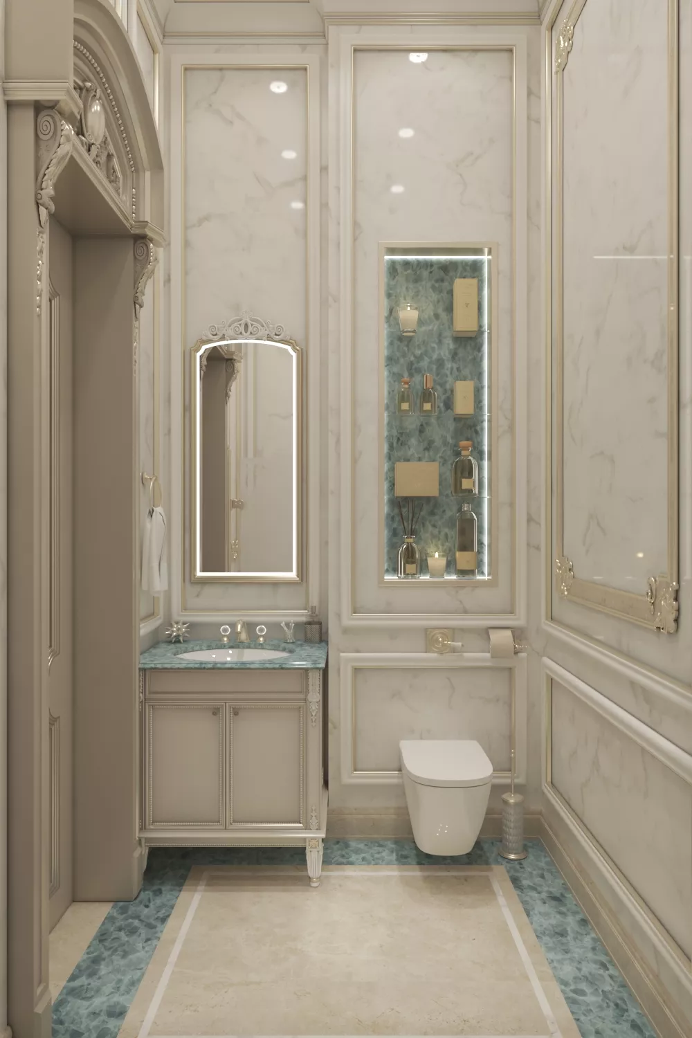 How to Design a Classic Luxury Bathroom Interior