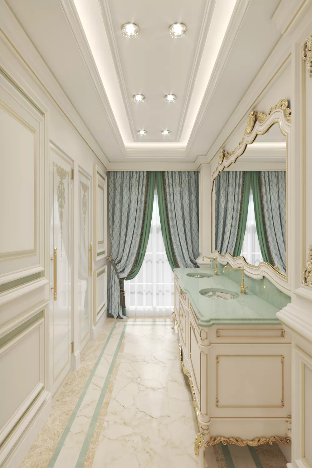 Classic Interior for a Luxury Hotel in Dubai