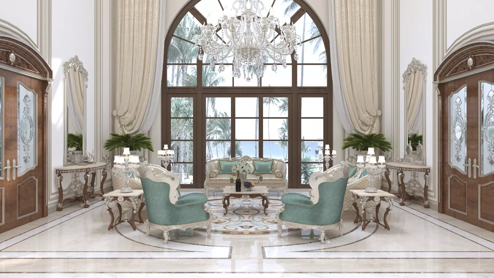 Customized Furniture for Classic Villa