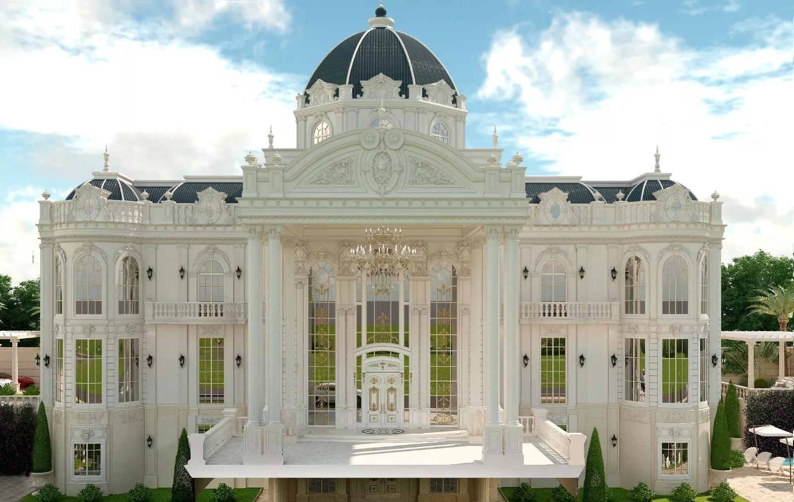 Grandest Classic Mansion Exteriors