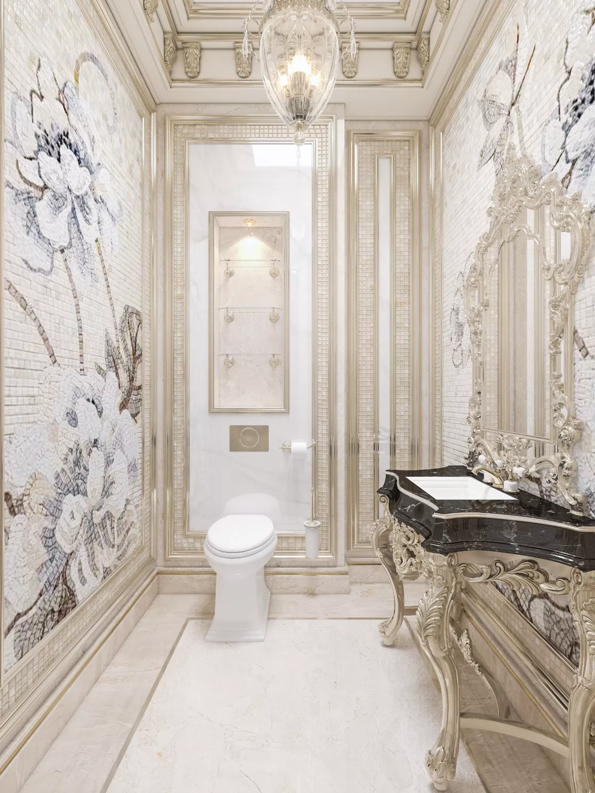 Wall Art Design Guide for Luxury Bathroom Interior Designs