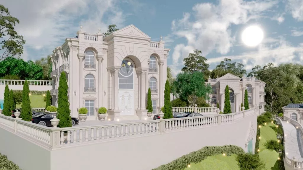 Classic Hotel Exterior in Dubai, UAE