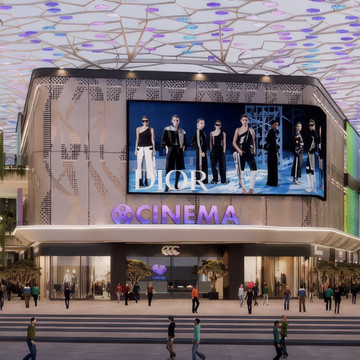 Innovative Shopping Mall Architecture Concept by Antonovich Group: Elevating Retail and Dining Experiences