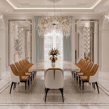 The Essence of Modern Luxury Dining Room Design
