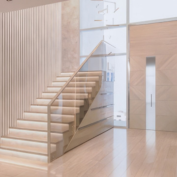 Elevating Modern Villa Entrances: Antonovich Group's Foyer Design Mastery