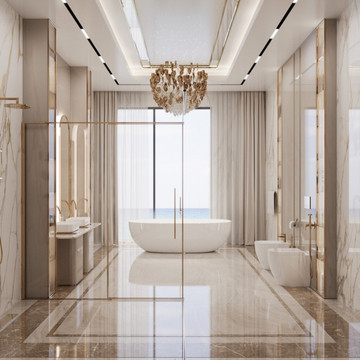 Luxurious Oasis: Redefining Bathroom Spaces