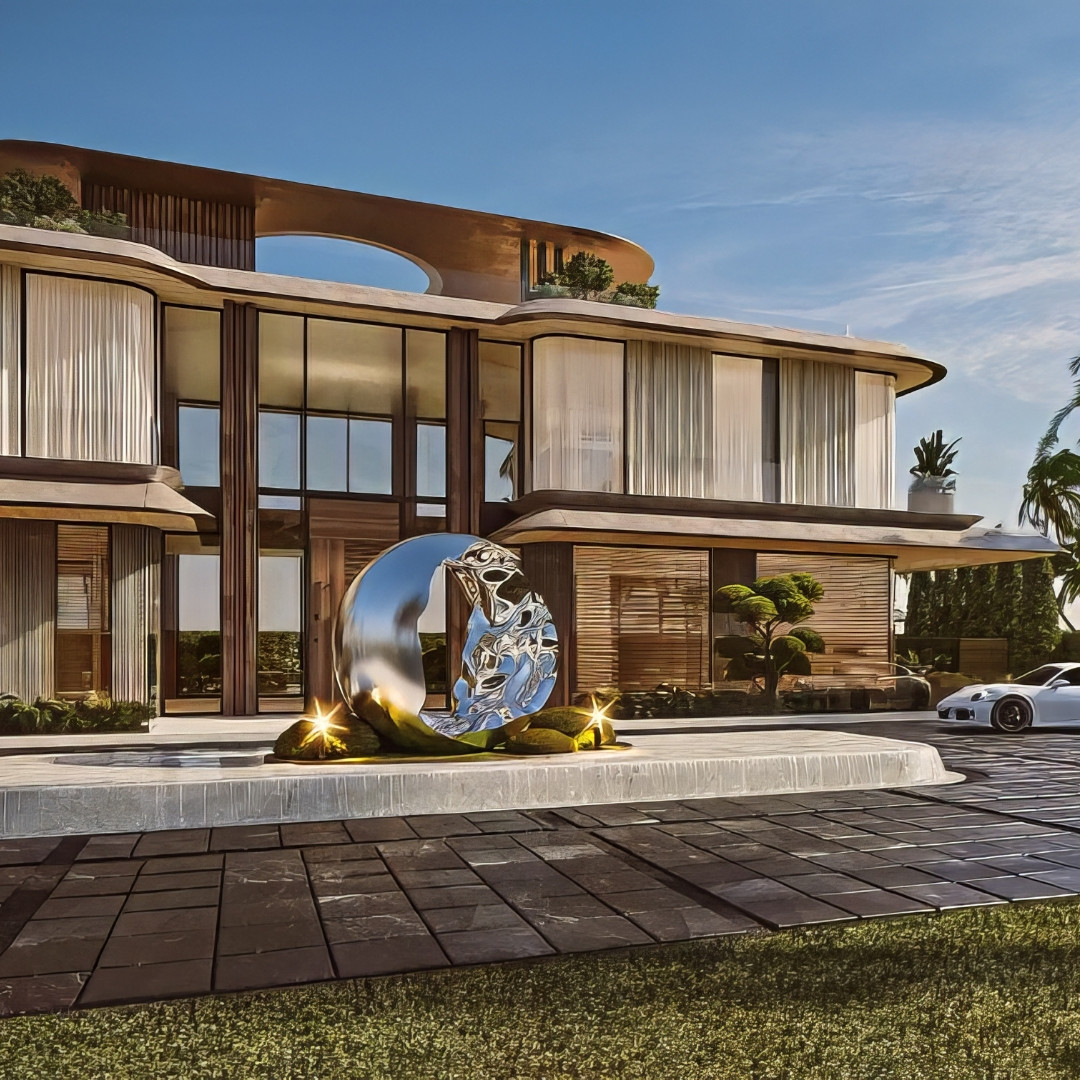 Exterior Architecture Design for Luxury Modern Villas