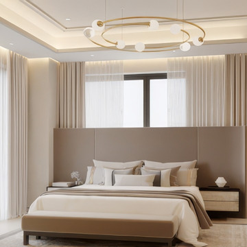 Ultimate Comfort: Modern Interior Design and Fit-Out Solutions for Master Bedrooms by Antonovich Group