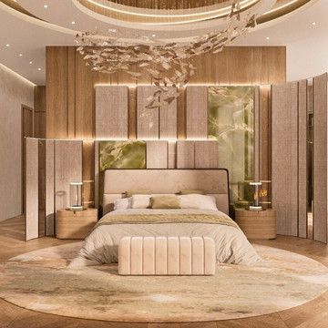 Modern Aesthetic Bedroom Interior Design with Spacious Layout