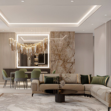Elevate Your Living Space: Luxury Apartment Living Room Design and Fit-Out