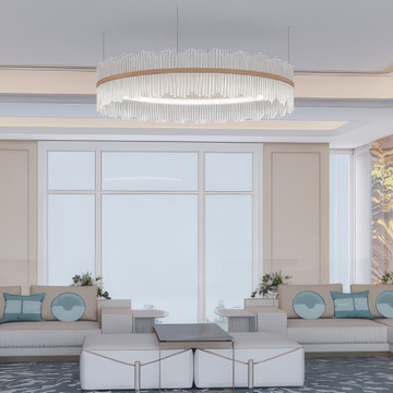 Luxury Sitting Area for a Prime Villa in Dubai by Antonovich Group