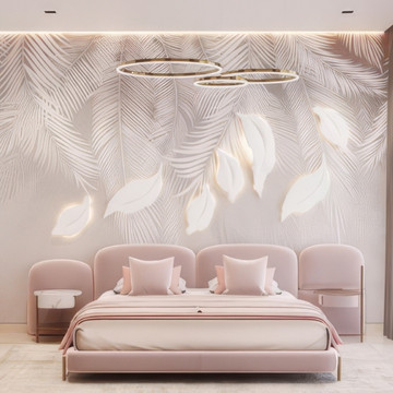 Enchanting Spaces: Girls' Bedroom Interior Design in Shabby Chic Style