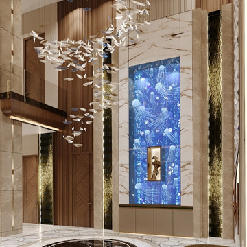Creating a Grand First Impression: Innovative Luxury Foyer Design in Dubai's Elite Homes