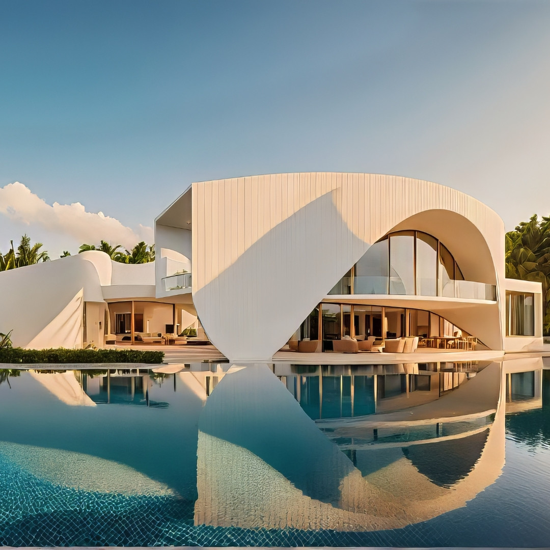 Modern Futuristic Exterior Architecture Design Services