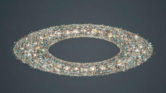 Circular Crystal Chandelier