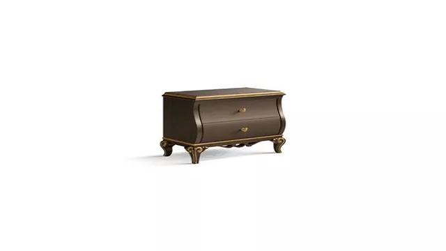 Elegant Design 2 Drawers Nightstand