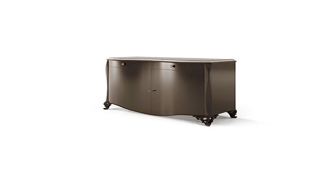 2 doors and 1 drawer sideboard without friezes