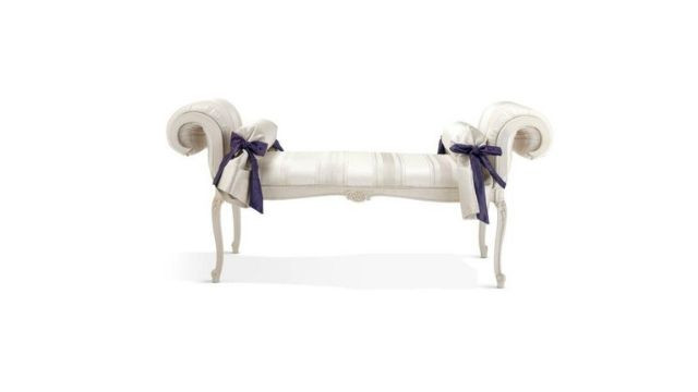 Elegant White Bench