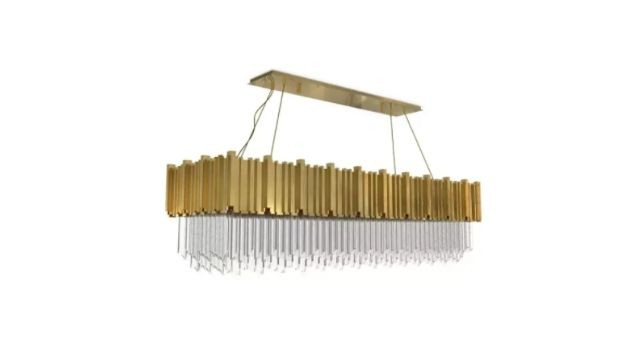 Glamorous and extravagant chandelier