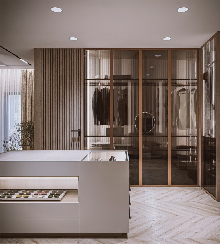 Classy Dressing table in erable wood finishing