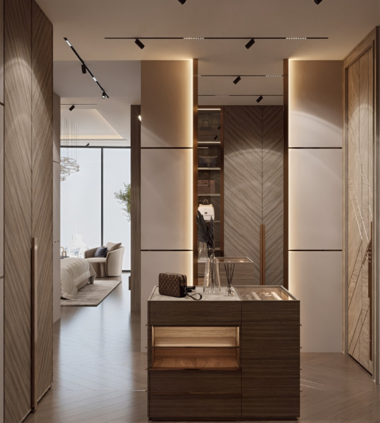 Classic Design Console with Mirror