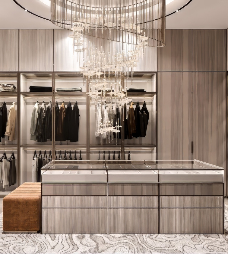 Luxurious Drawer Toilette with Mirror