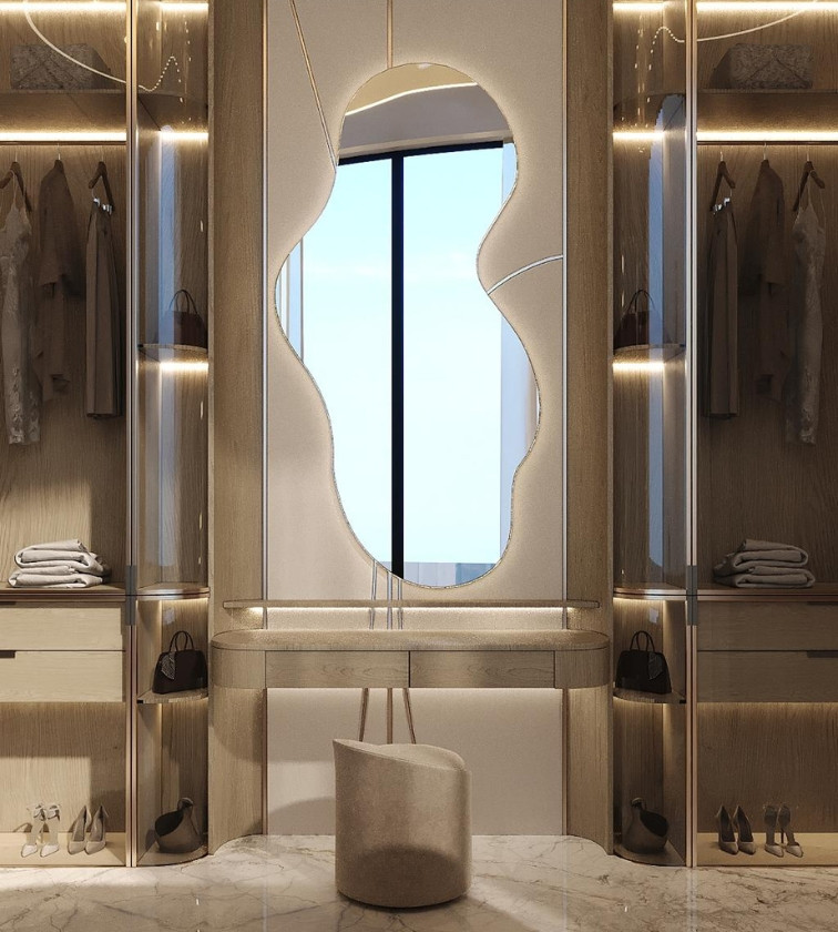 Classy Design 3 Drawers Dressing Table