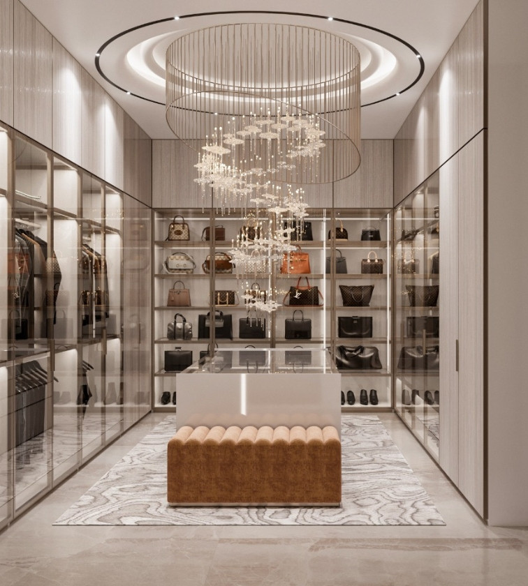 Elegant 3 Doors Wardrobe