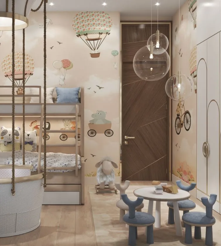 Kids’ Room Storage and Furniture Solution