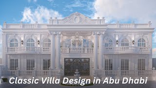 Classic Villa Design in Abu Dhabi | Full Project Execution by Antonovich Group & Furnishing by ANTONOVICH Group