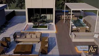 Modern Villa in Dubai – A Complete Fit-out Solutions & Furnishing by ANTONOVICH Group