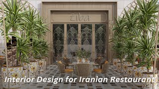 Interior Design Iranian Restaurant & Furnishing by ANTONOVICH Group